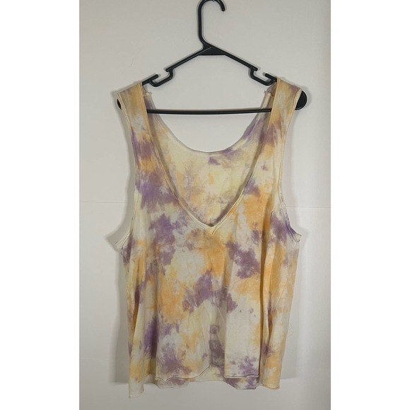 Urban Outfitters Pastel Tie Dye V-Back Muscle Tank size M - Picture 8 of 9